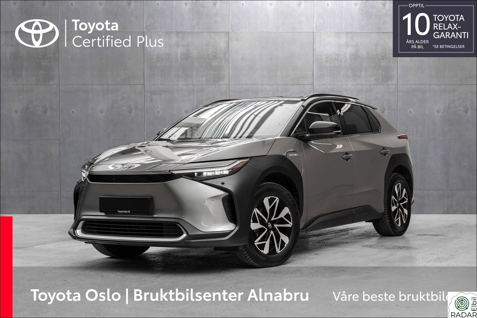 TOYOTA BZ4X AWD Executive Bitone