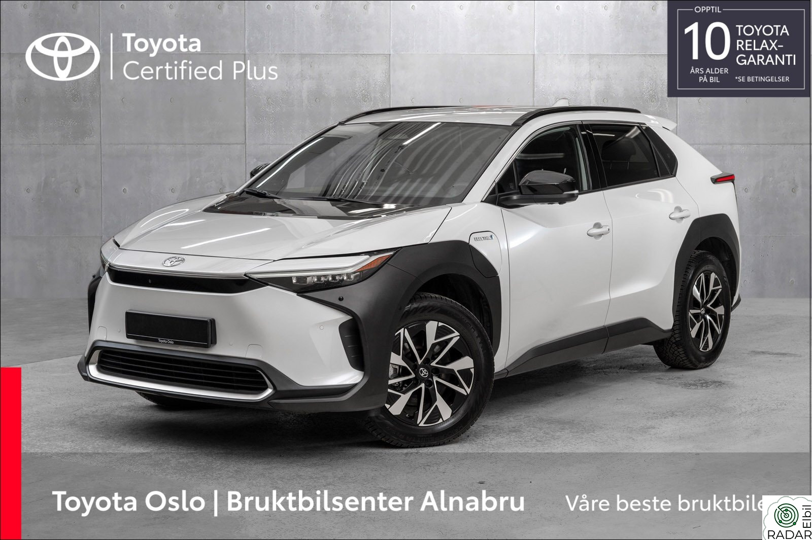 TOYOTA BZ4X AWD Executive, hengerfeste