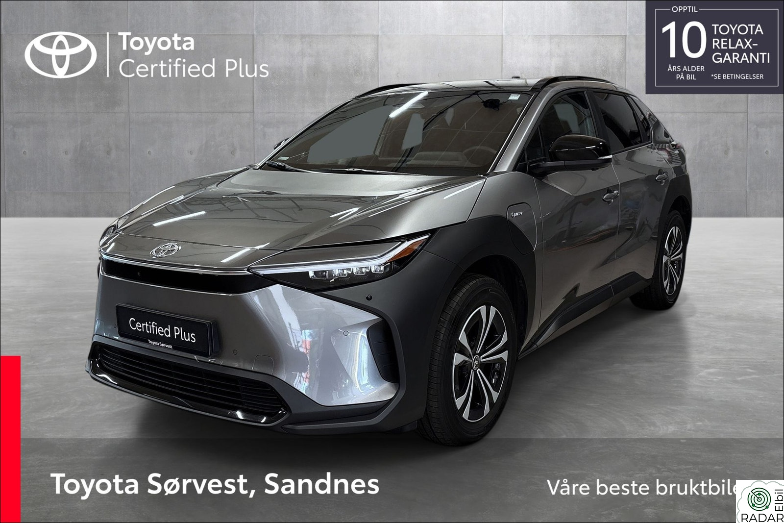 TOYOTA BZ4X Elektrisk 218 hk Automatgir AWD Active Tech