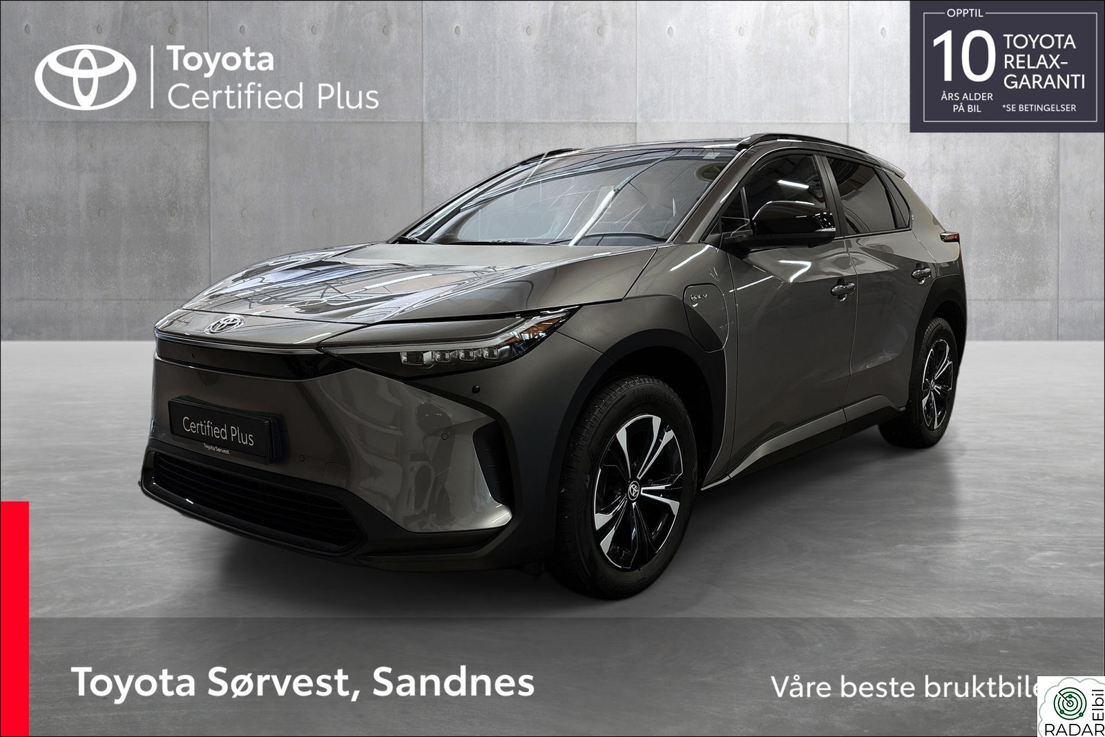 TOYOTA BZ4X Elektrisk 218 hk Automatgir AWD Active Tech