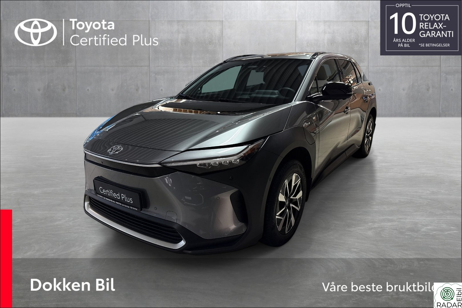 TOYOTA BZ4X AWD Executive med serviceavtale!