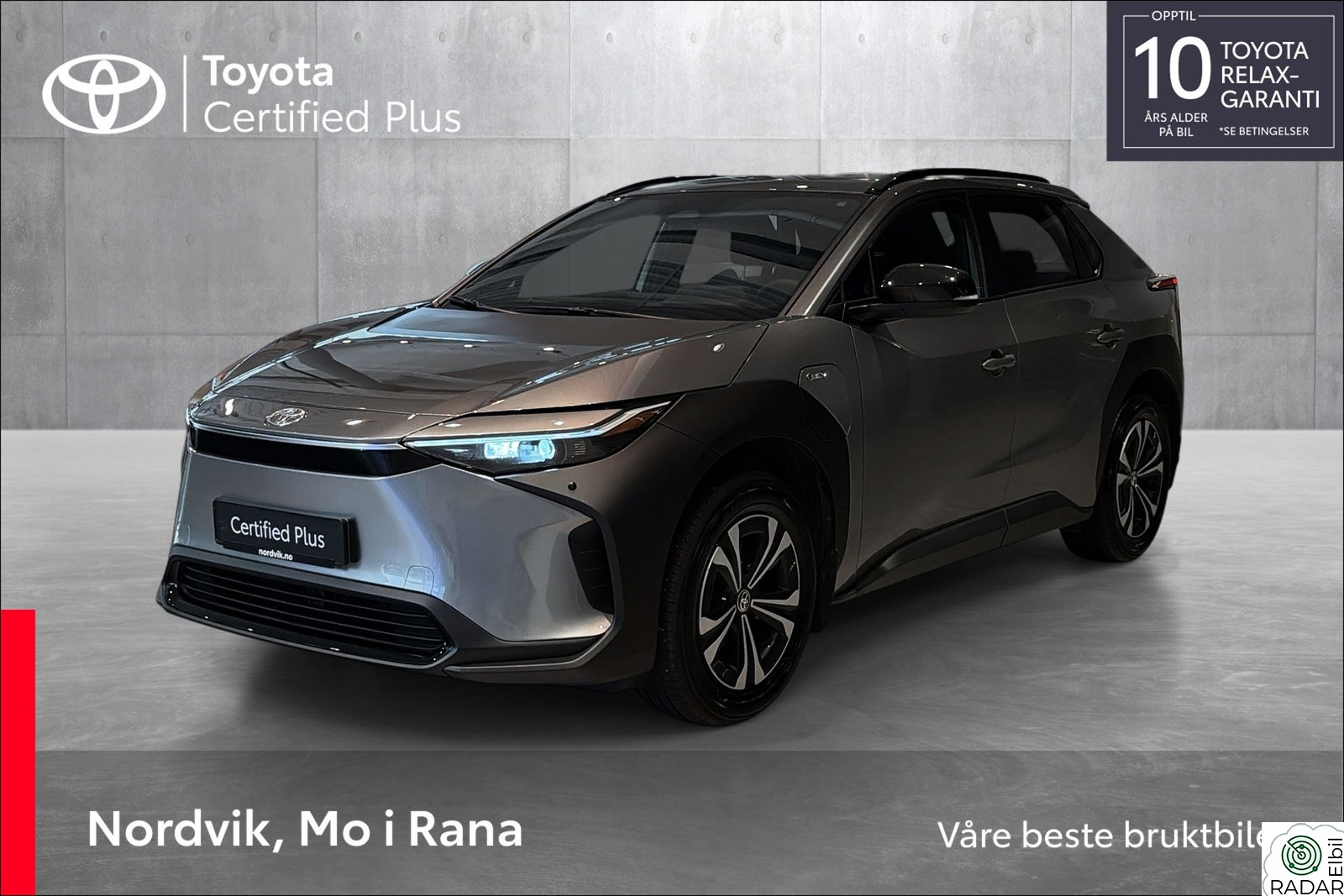 TOYOTA BZ4X AWD / Lav Km / Hengerfeste