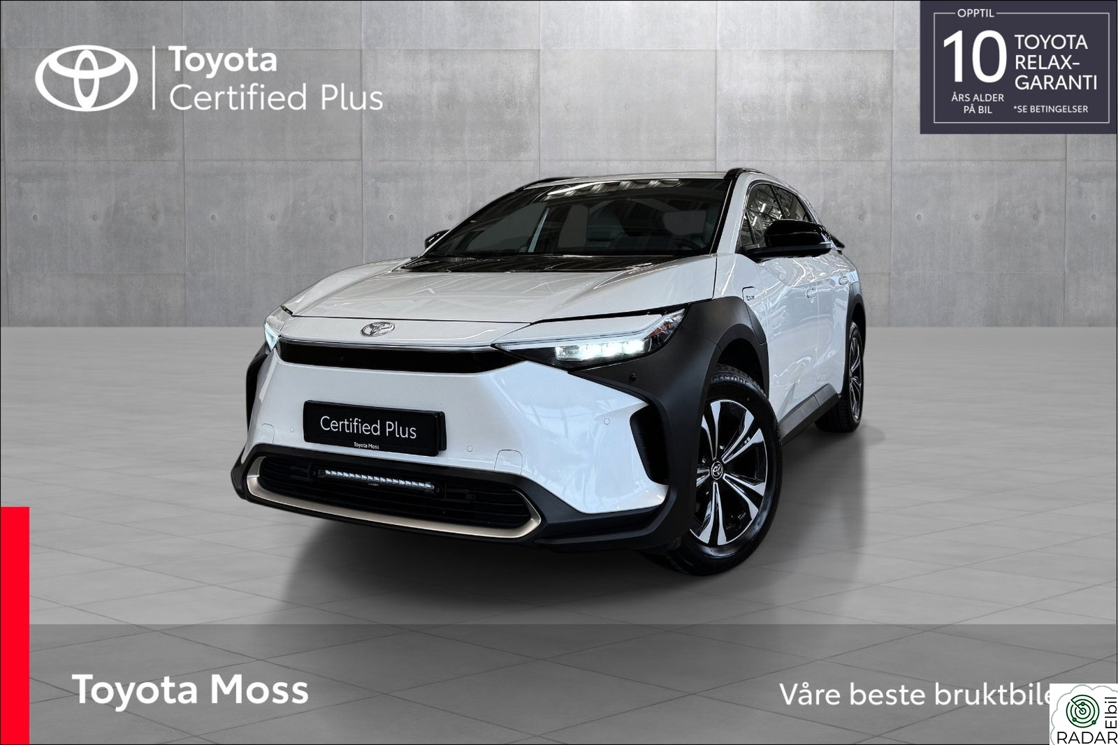 TOYOTA BZ4X AWD Executive / LEDBAR / LYST INTERIØR /