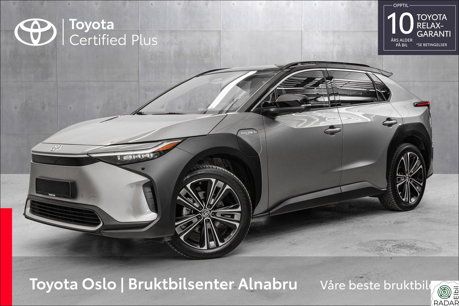 TOYOTA BZ4X AWD Executive Bitone