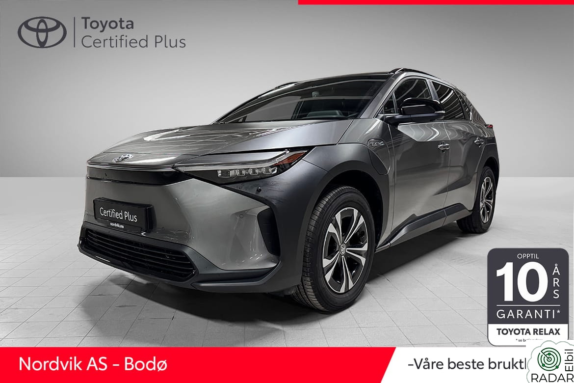 TOYOTA BZ4X Active Tech, AWD, 10 års garanti
