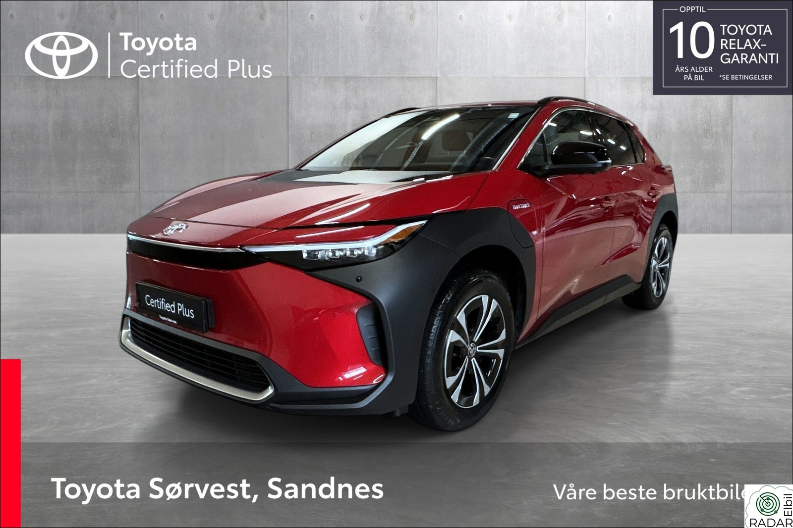 TOYOTA BZ4X Elektrisk 218 hk Automatgir AWD Executive