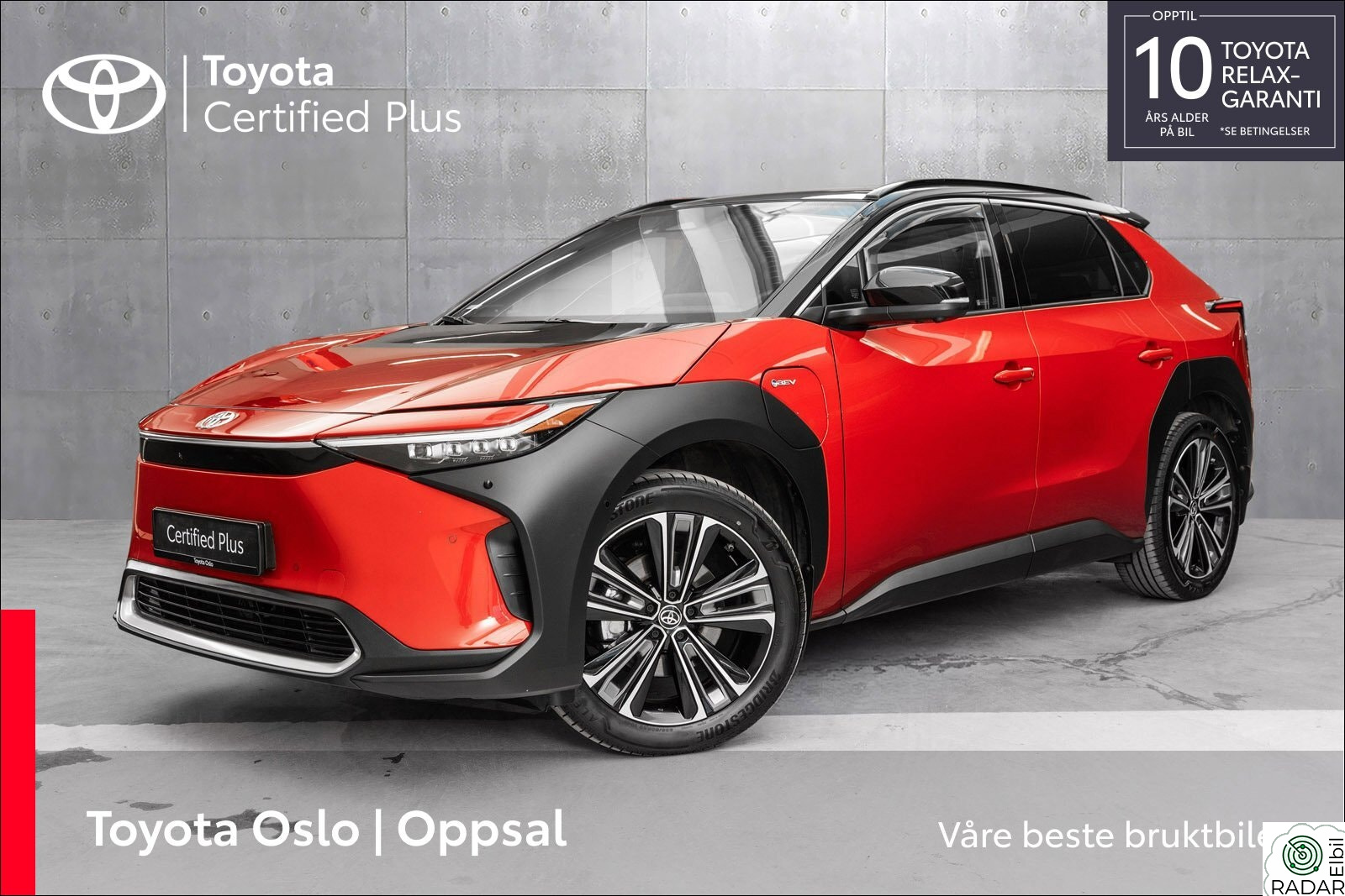 TOYOTA BZ4X AWD Executive Bitone