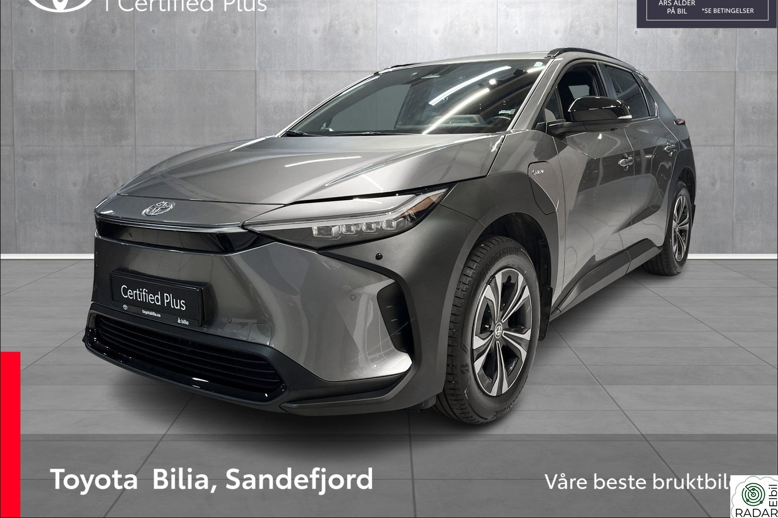 TOYOTA BZ4X Active Tech AWD, H.feste, Rentekampanje 6.25% med 35%EK