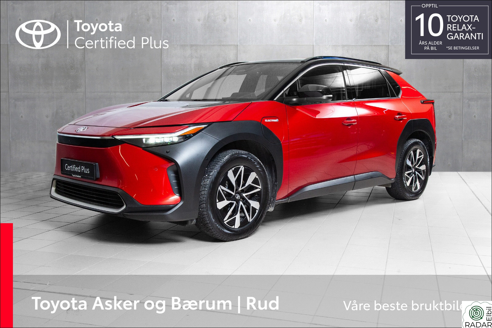 TOYOTA BZ4X AWD Executive Bitone Panorama