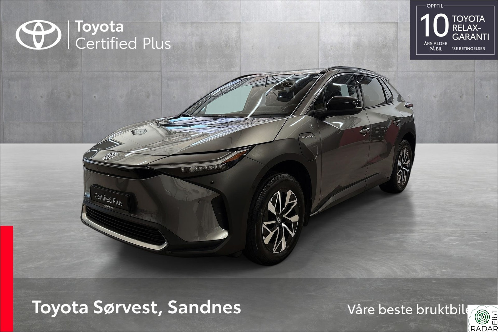 TOYOTA BZ4X Elektrisk 218 hk Automatgir AWD Executive
