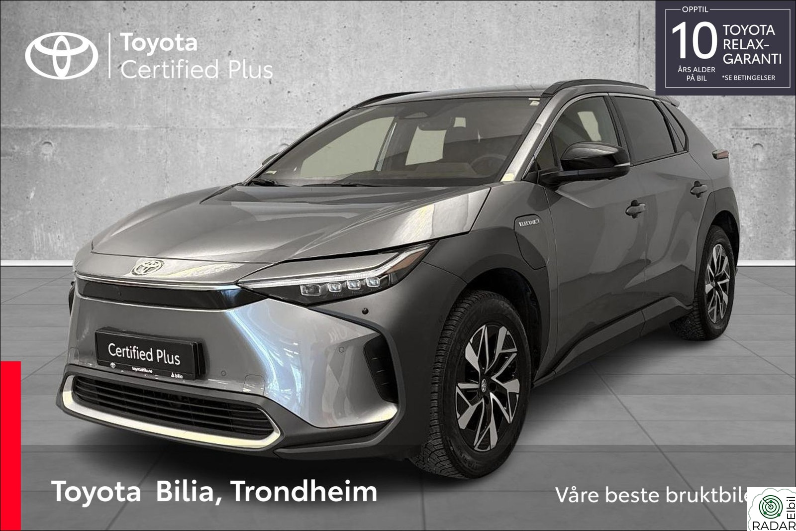 TOYOTA BZ4X Executive/4x4/460 km WLTP/1 eier/alle servicer/JBL/