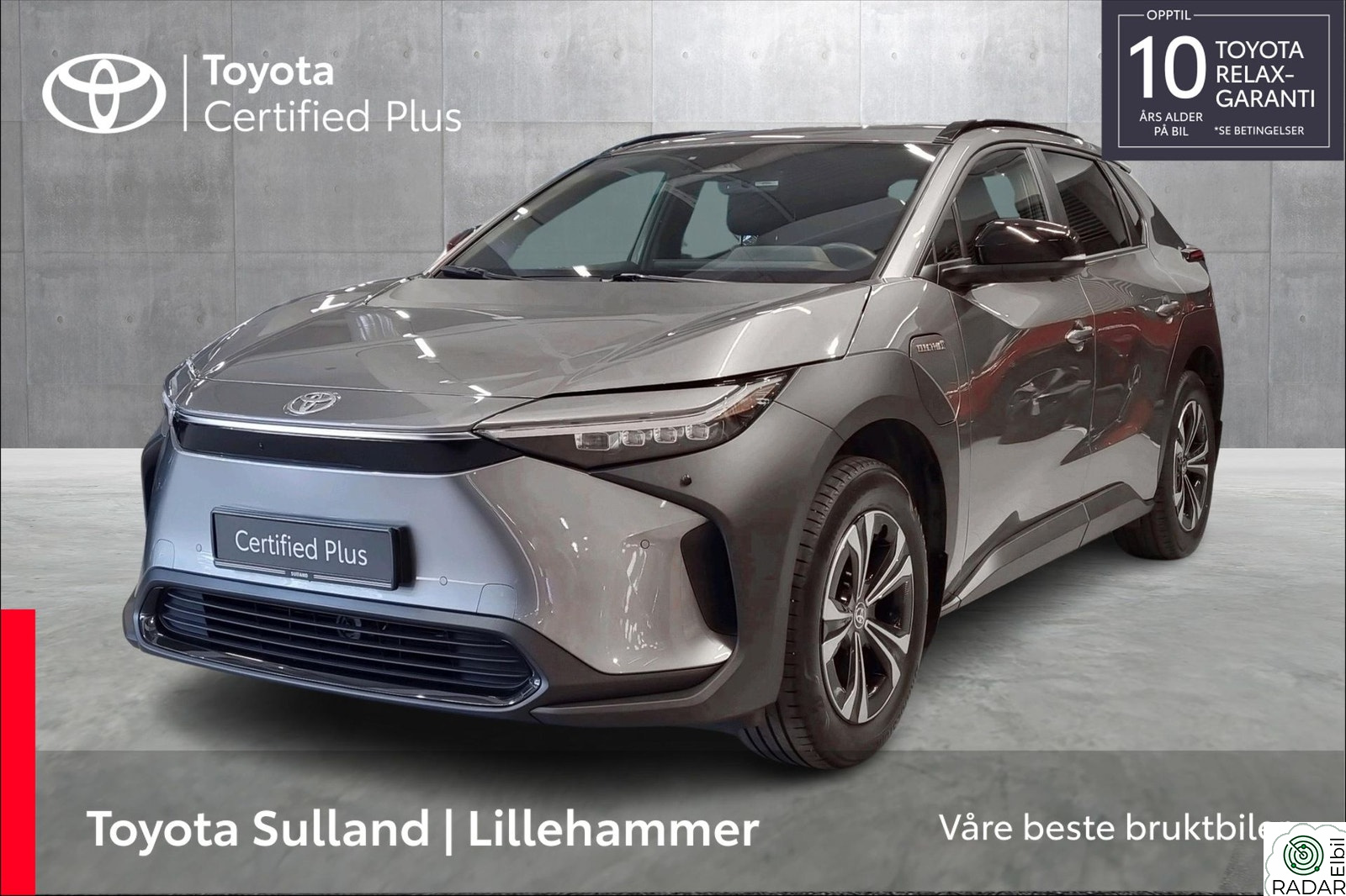 TOYOTA BZ4X ACTIVE TECH, TILHENGERFESTE,LOKAKJØRT, VELHOLDT!