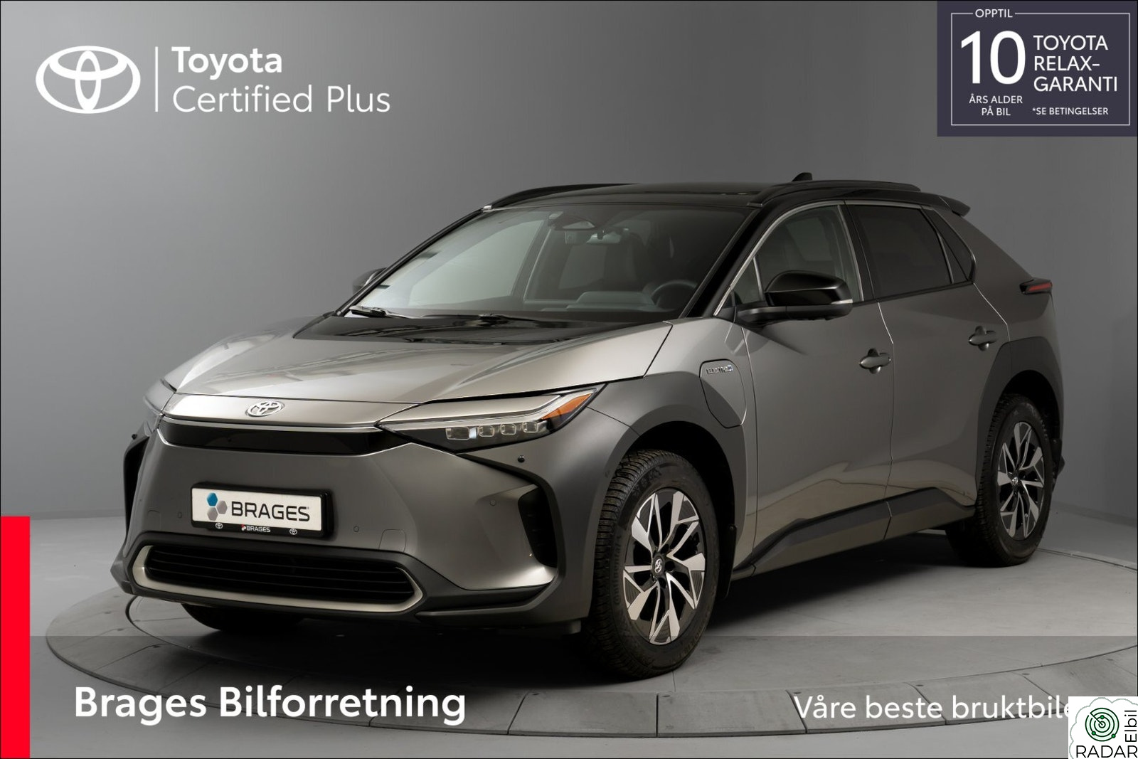 TOYOTA BZ4X AWD Executive Bitone // Toppmodell, PPF, Dashcam