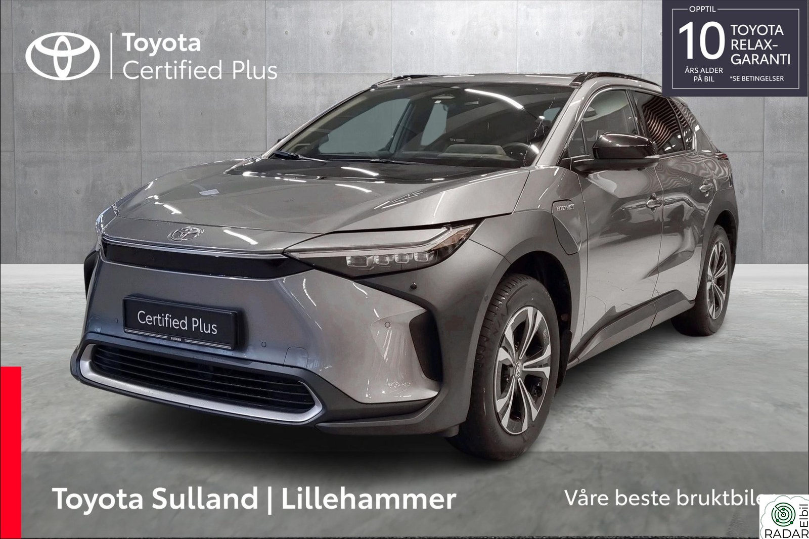 TOYOTA BZ4X EXECUTIVE, TILHENGERFESTE, MEGET VELHOLDT EKSEMPLAR!