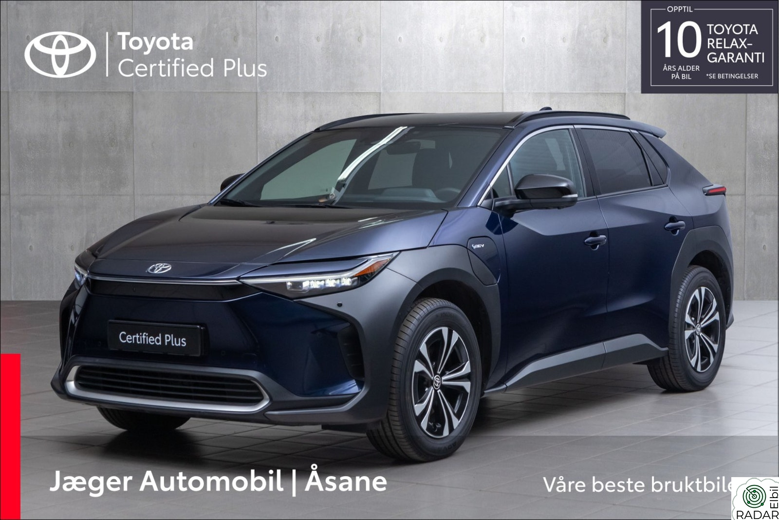 TOYOTA BZ4X AWD Executive  INNBYTTEKAMPANJE