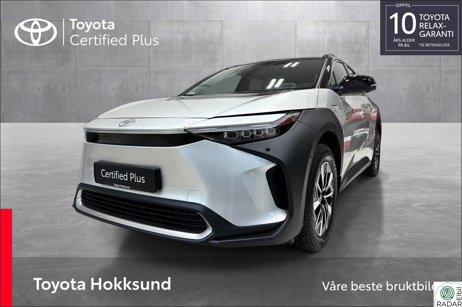 TOYOTA BZ4X AWD Executive Bitone TOPPMODELL/ krok