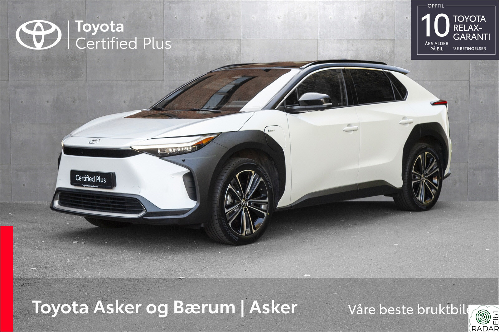 TOYOTA BZ4X AWD Executive Bitone, Hengerfeste
