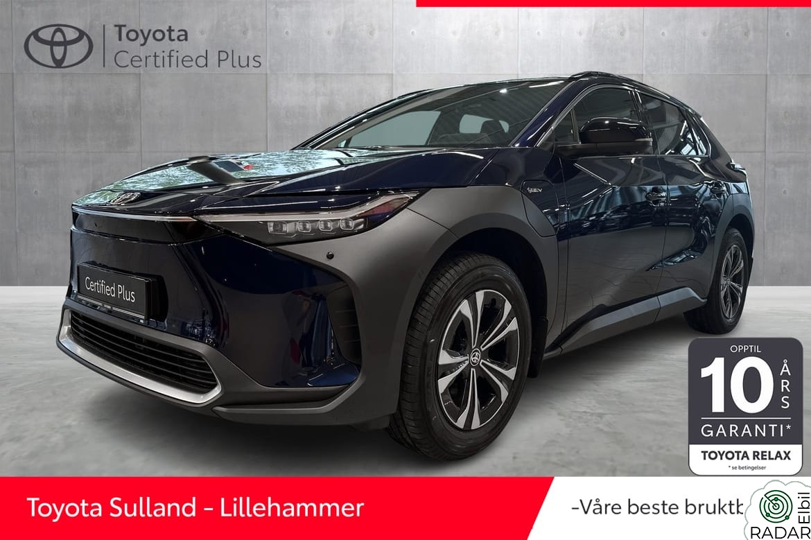 TOYOTA BZ4X EXECUTIVE, BLÅ, TILHENGERFESTE, DEMOKJØRT!