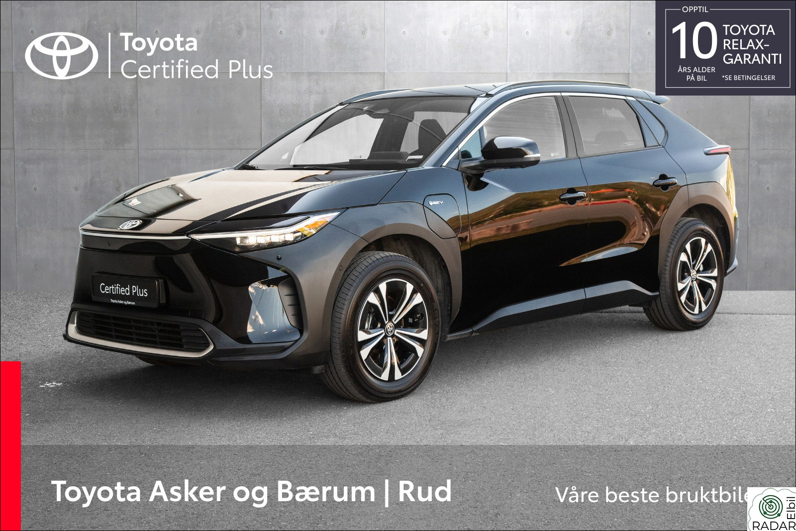 TOYOTA BZ4X AWD Executive Hengerfeste