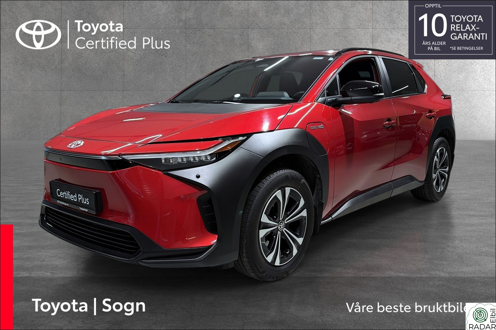 TOYOTA BZ4X 71.4 kWh AWD Active Tech med avtagbart h.feste
