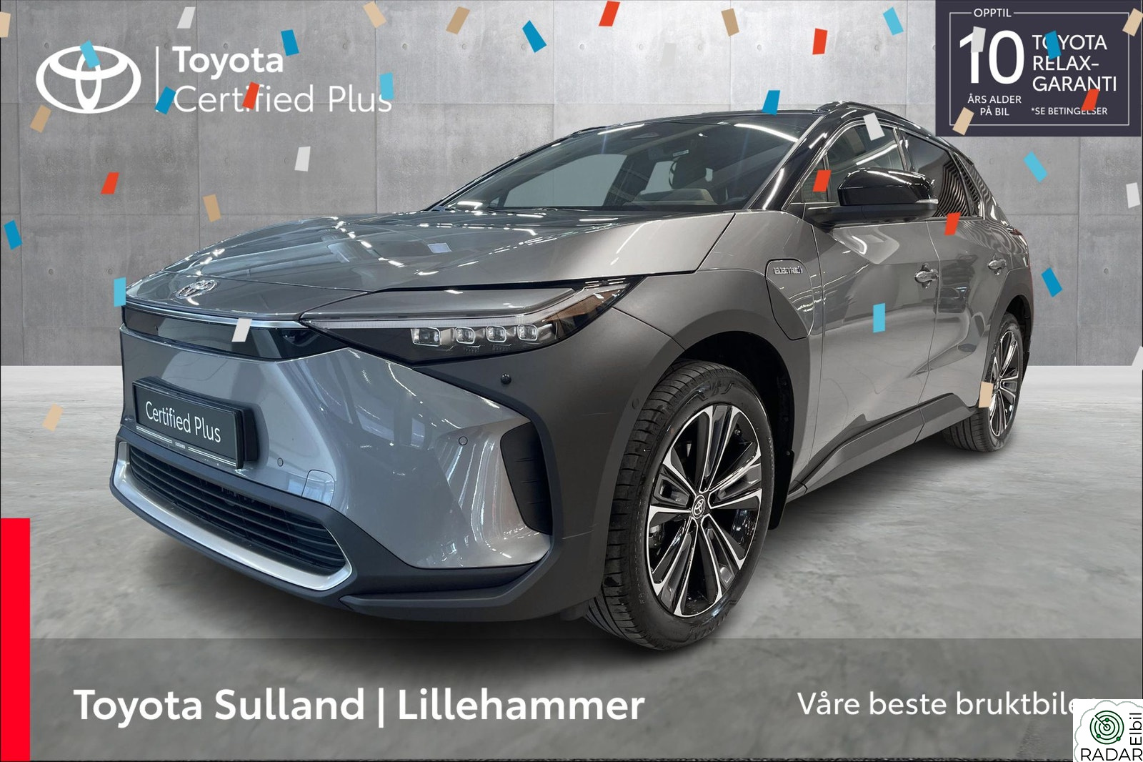 TOYOTA BZ4X EXECUTIVE BI-TONE, LYST INTERIØR, SJEKK KM.STAND!