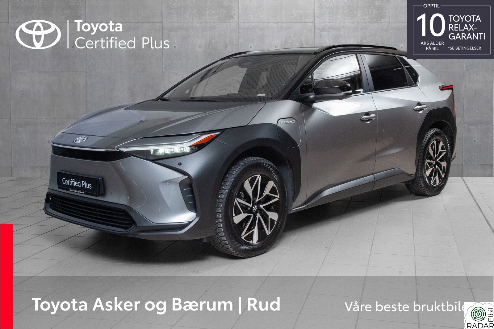 TOYOTA BZ4X AWD Active Tech Bi-Tone Panorama