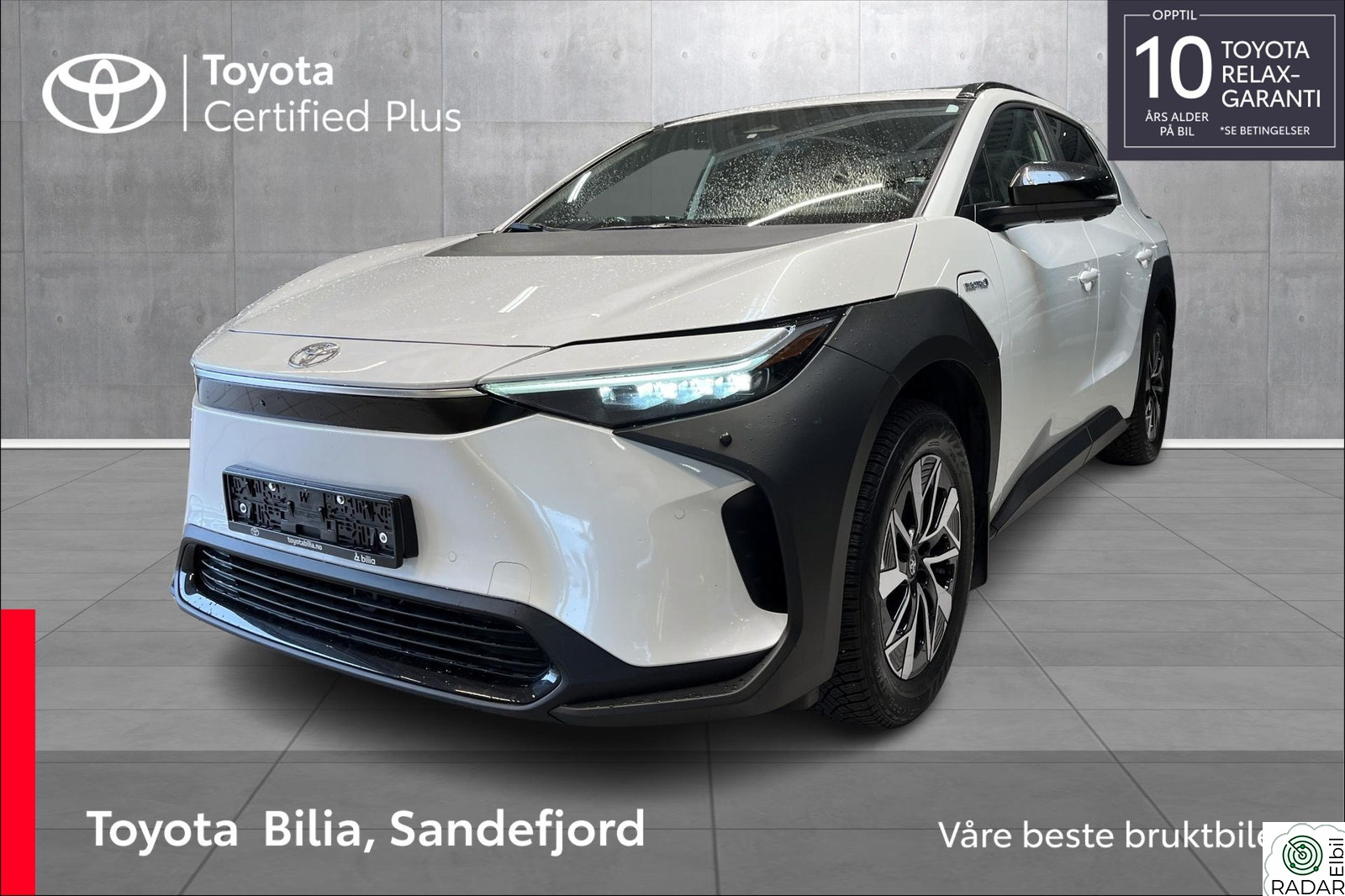TOYOTA BZ4X 218hk Active Tech AWD, Rentekamp. 6.25% med 35%EK