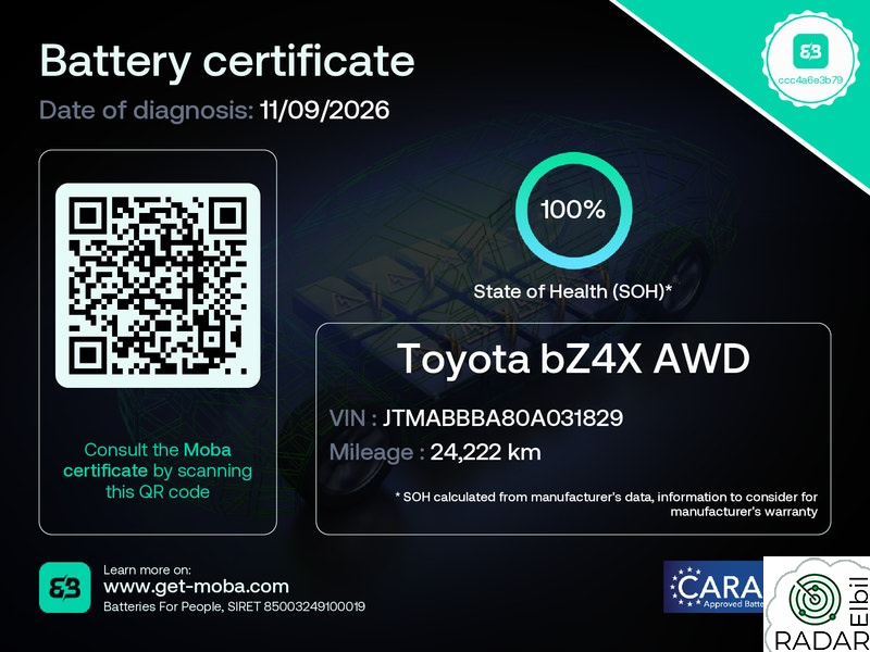 TOYOTA BZ4X AWD Active Tech