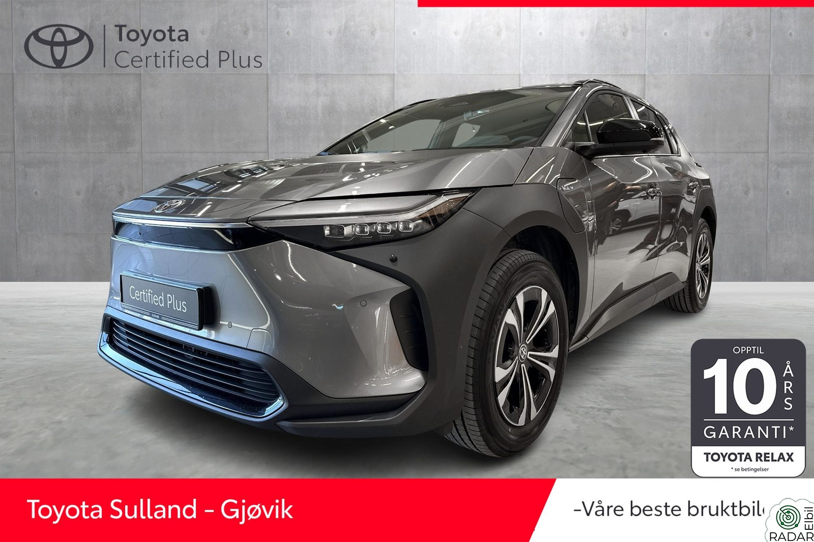 TOYOTA BZ4X ACTIVE TECH,TILHENGERFESTE, BI-LED, AWD