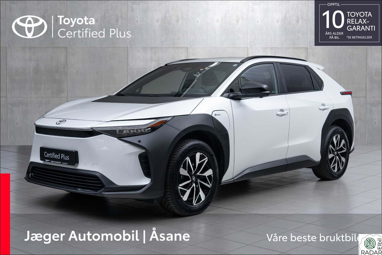 TOYOTA BZ4X AWD Active Tech INNBYTTEKAMPANJE