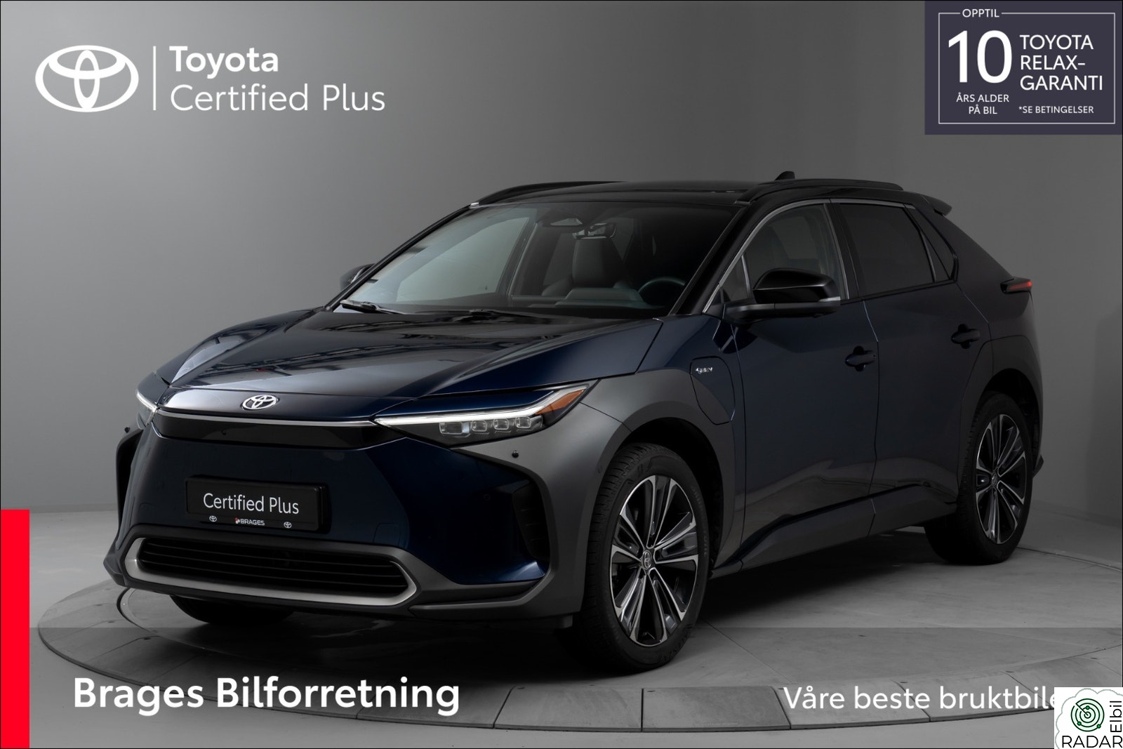 TOYOTA BZ4X AWD Executive Bitone
