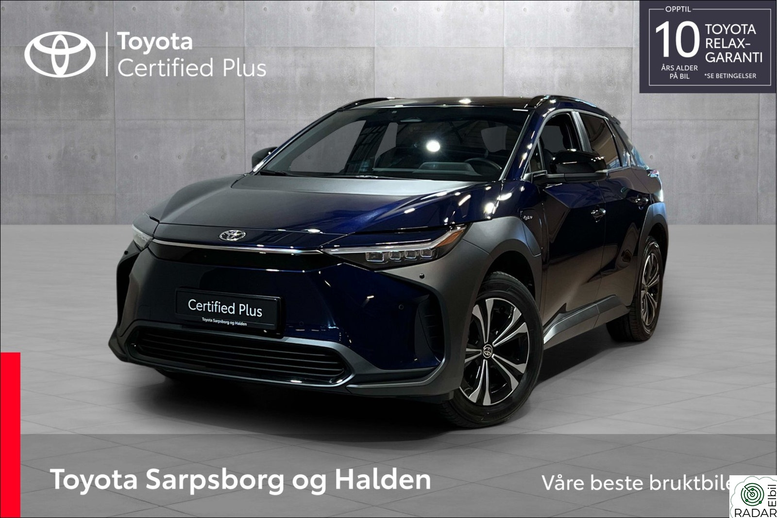 TOYOTA BZ4X AWD Active Tech, HENGERFESTE/SERVICEAVTALE,