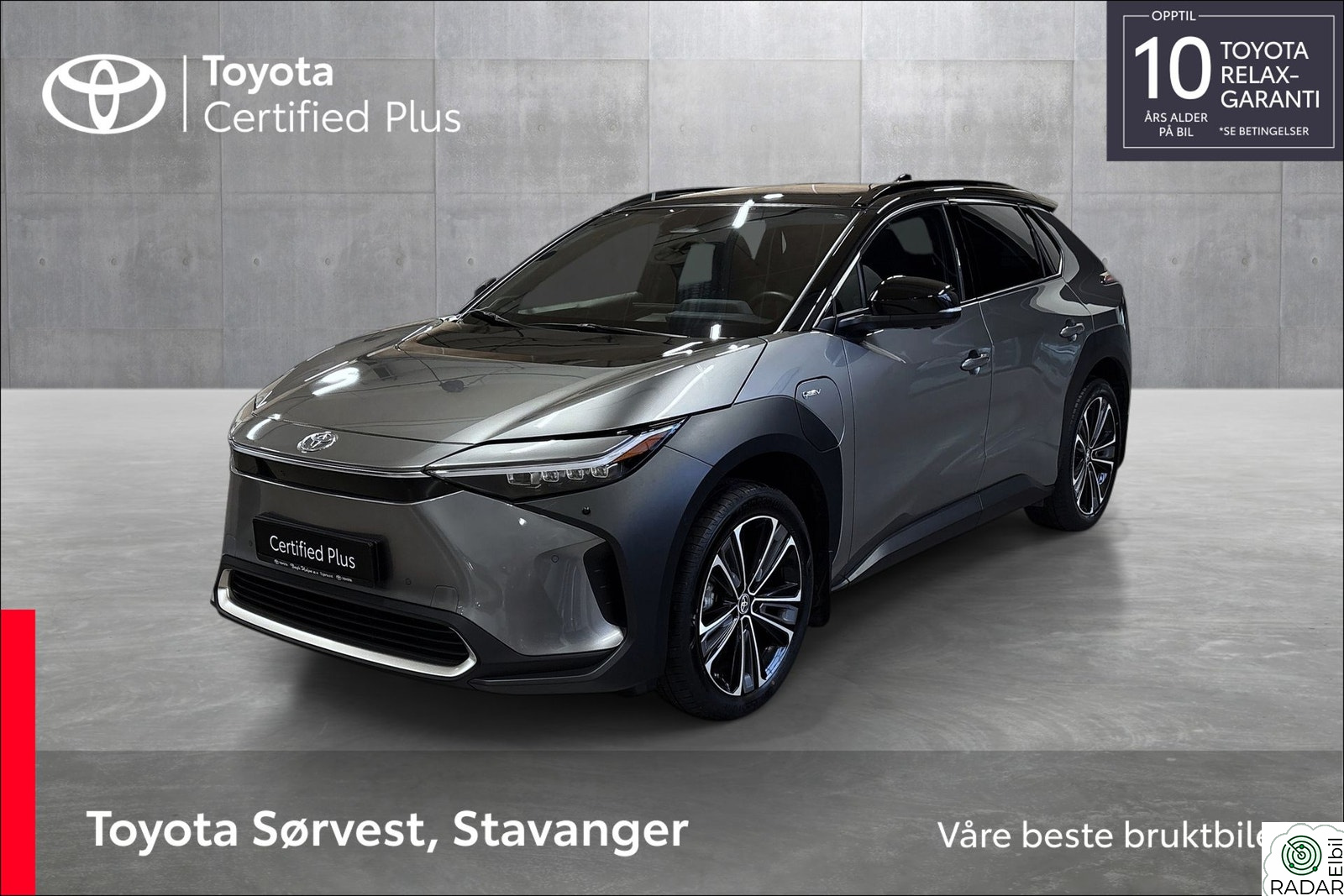 TOYOTA BZ4X Elektrisk 218 hk Automatgir AWD Executive Biton