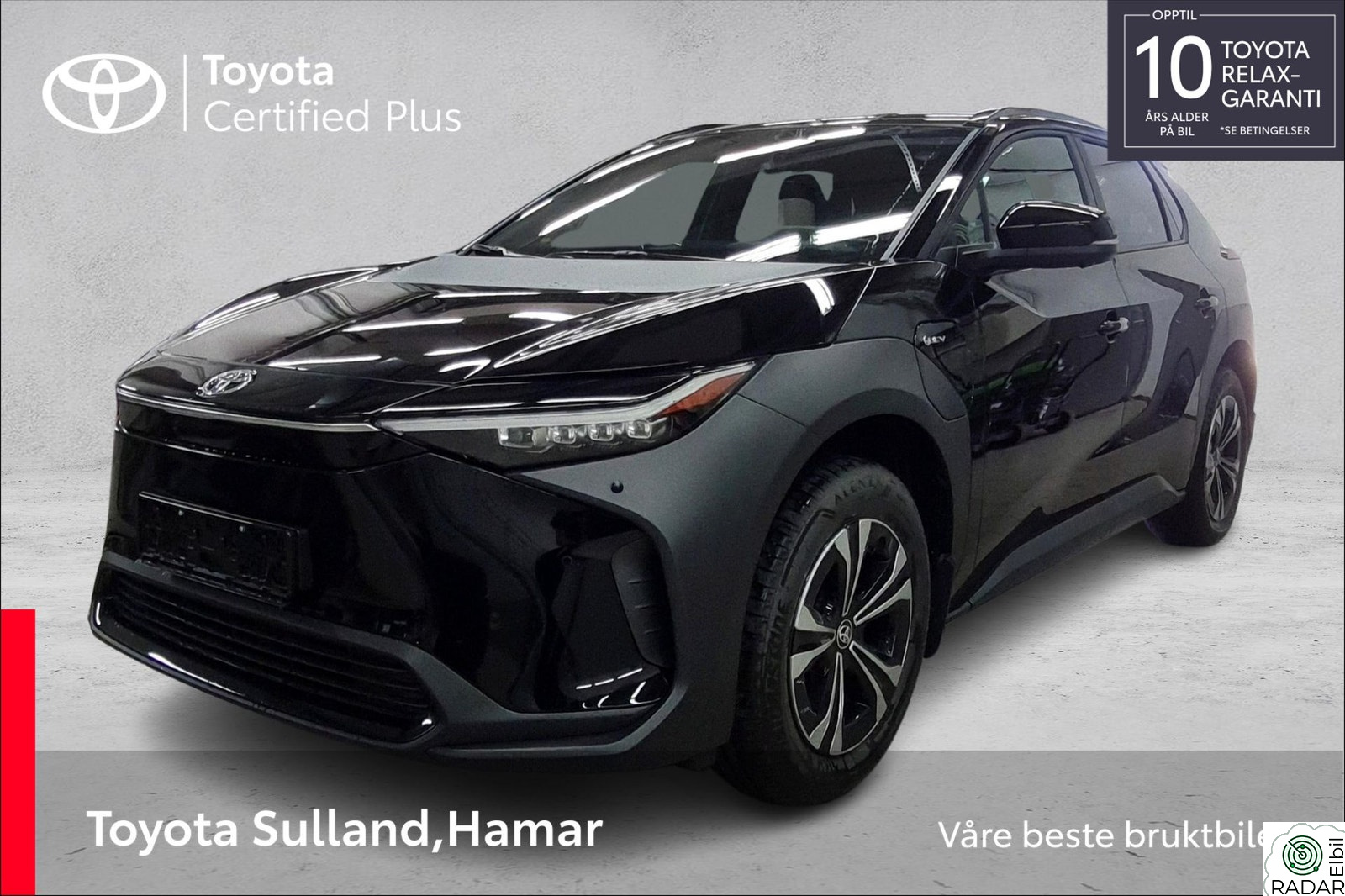TOYOTA BZ4X AWD Active Tech - LED Matrix - Ryggekamera - Ad.cruise