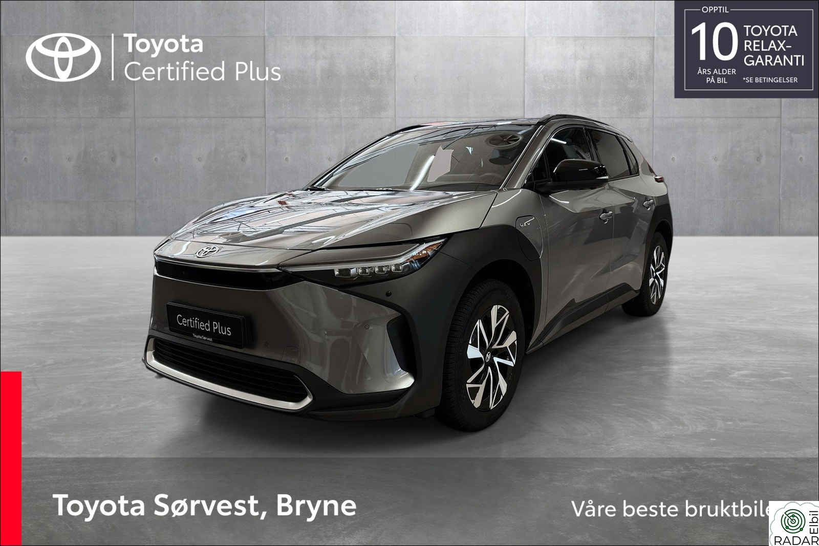 TOYOTA BZ4X Elektrisk 218 hk Automatgir AWD Executive