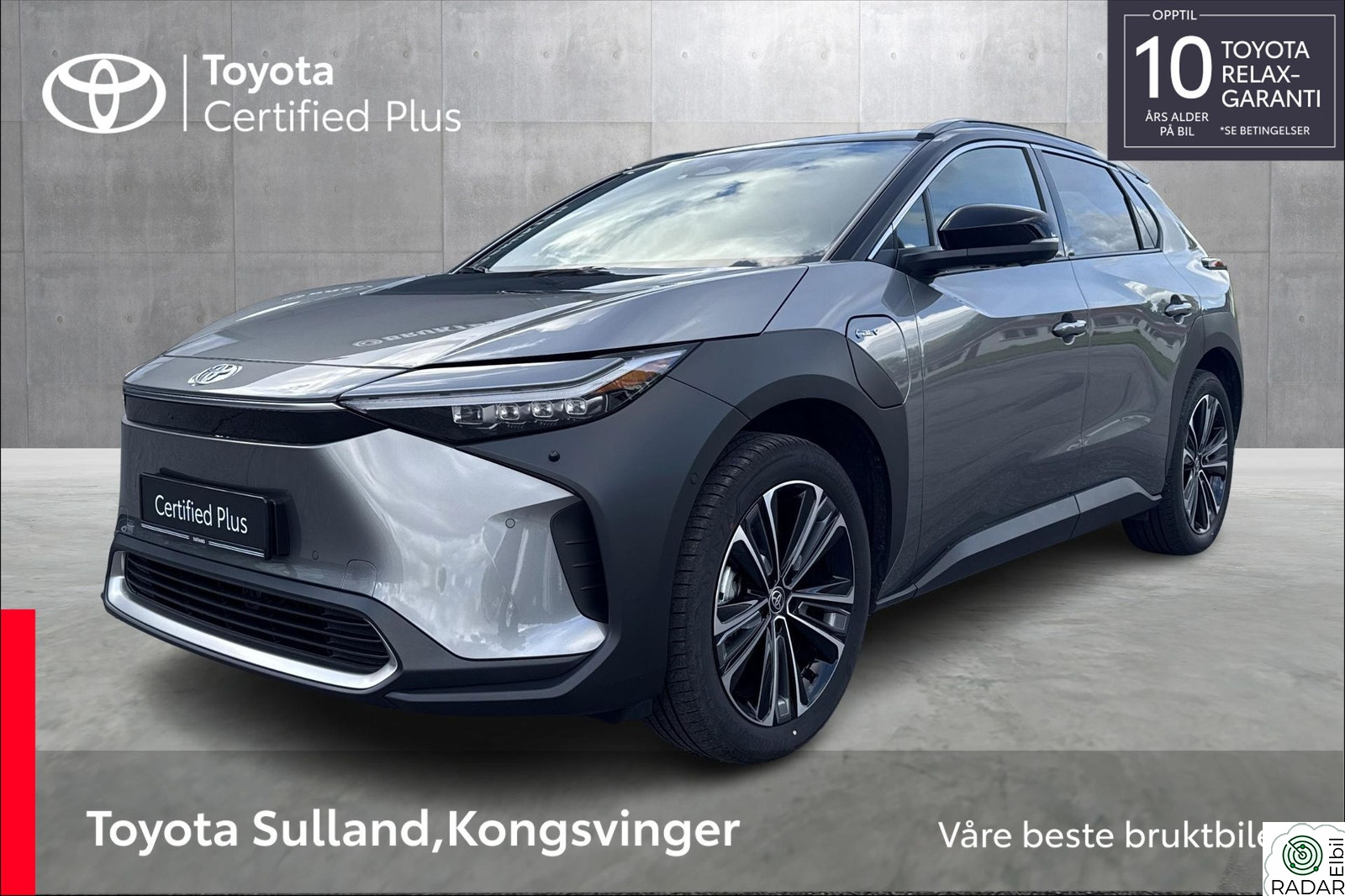 TOYOTA BZ4X Executive Bi-Tone Panorama AWD-i Hengerfeste