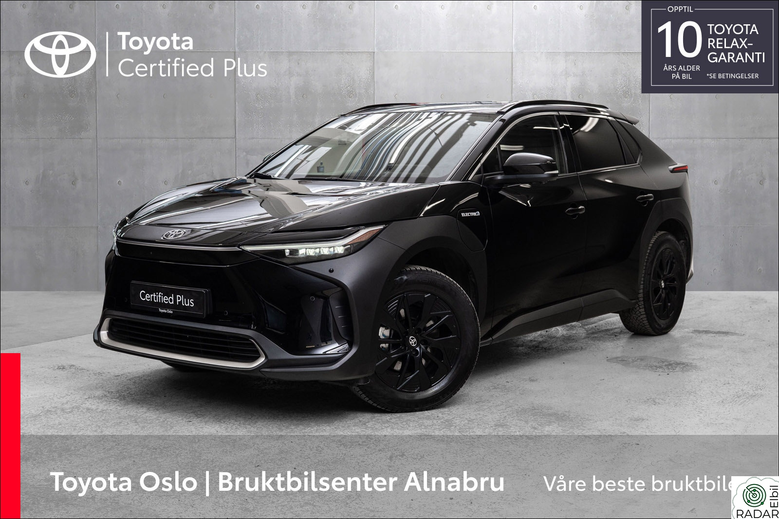 TOYOTA BZ4X AWD Executive Topputstyrt