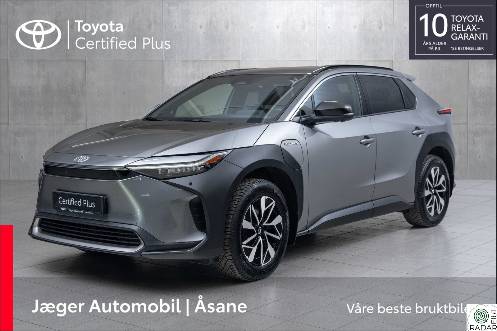 TOYOTA BZ4X AWD Executive INNBYTTEKAMPANJE