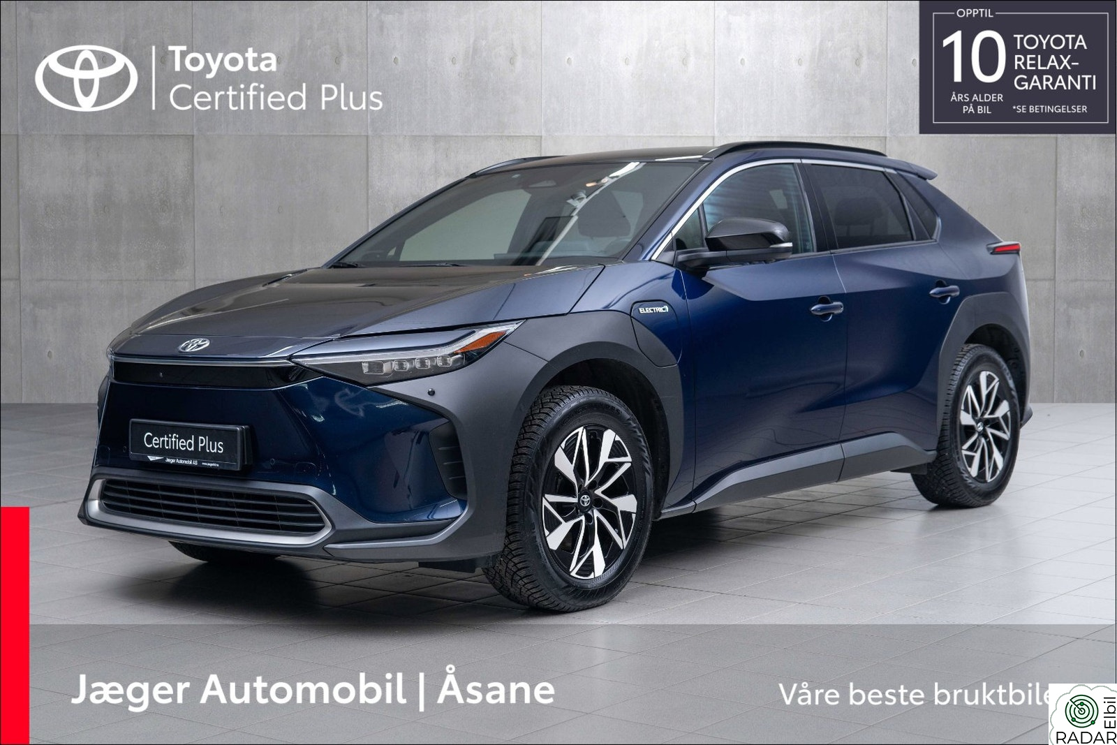 TOYOTA BZ4X AWD Executive  INNBYTTEKAMPANJE
