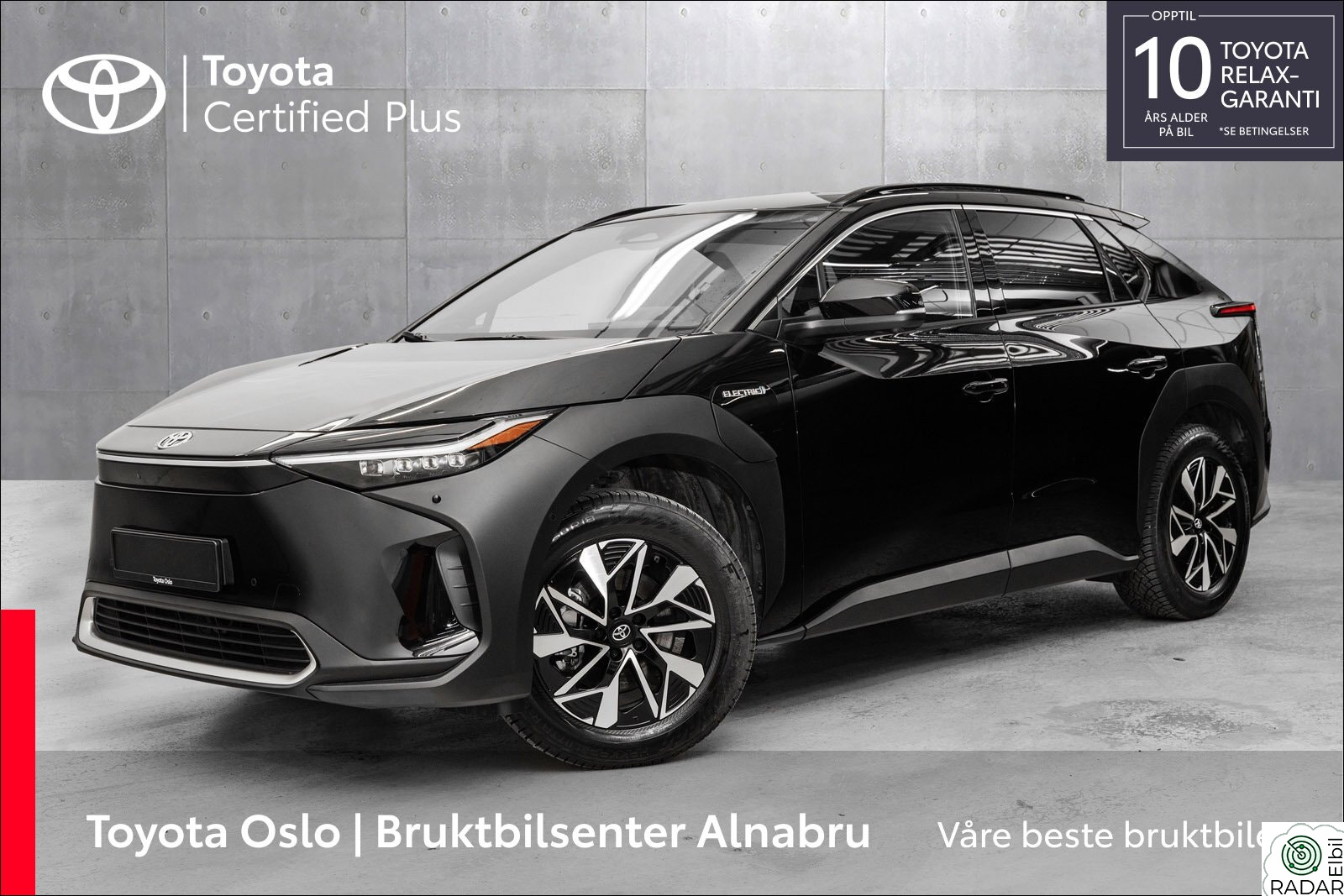 TOYOTA BZ4X AWD Executive, Hengerfeste