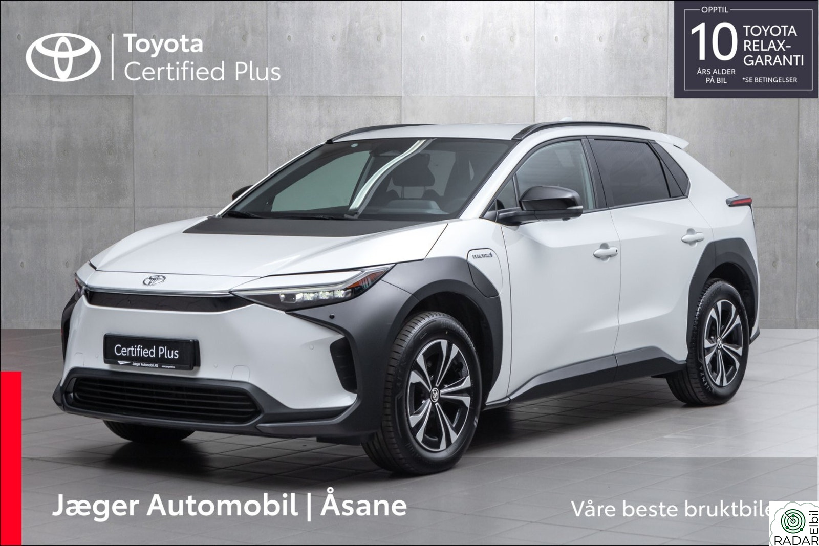 TOYOTA BZ4X AWD Active Tech INNBYTTEKAMPANJE