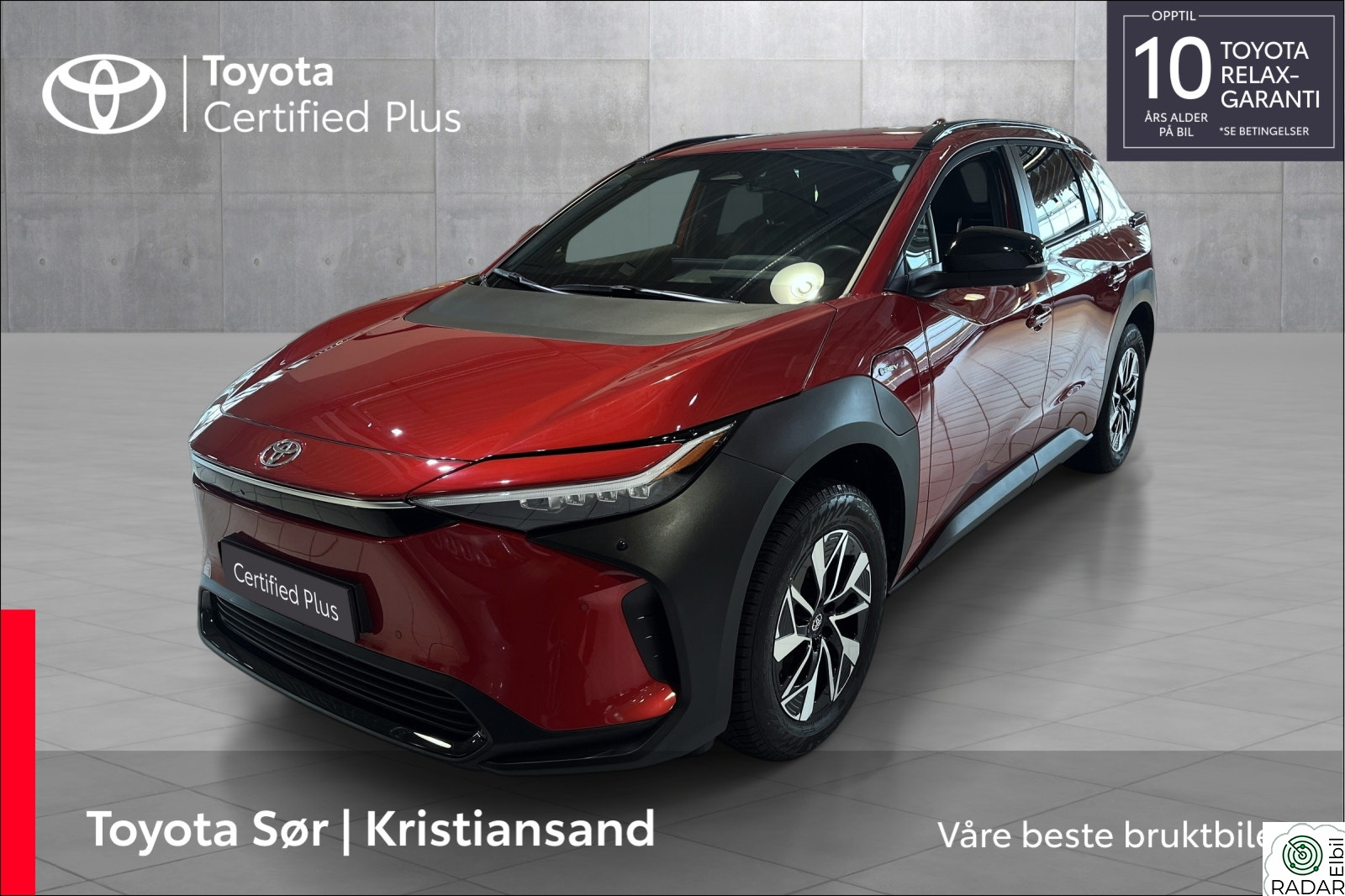 TOYOTA BZ4X AWD Active Tech - m/hengerfeste