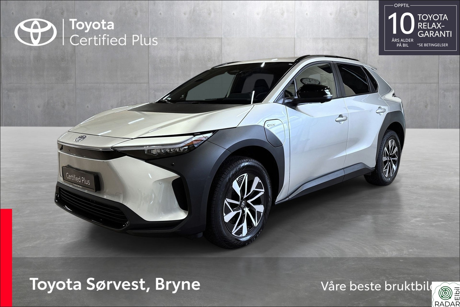 TOYOTA BZ4X Electrisk AWD Active Tech