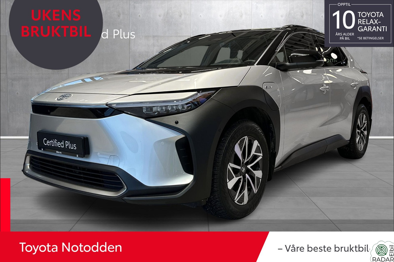 TOYOTA BZ4X AWD Executive Bitone. Toppmodell