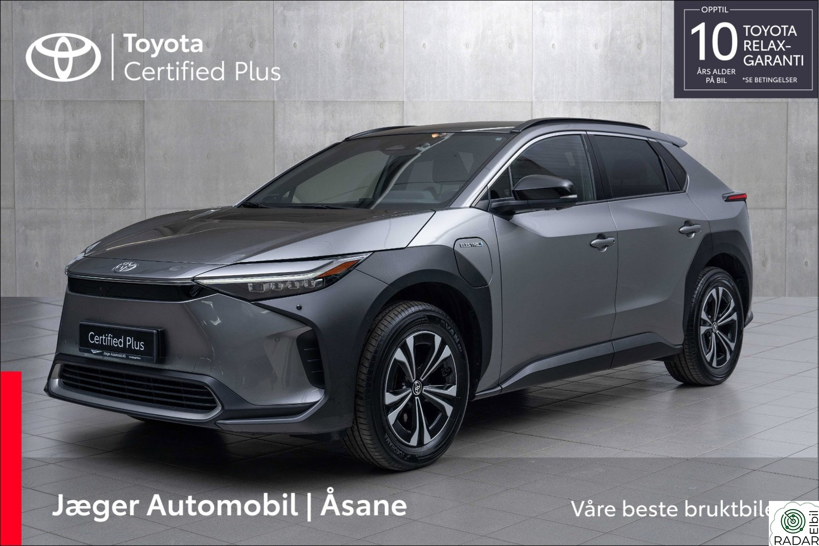 TOYOTA BZ4X AWD Executive  INNBYTTEKAMPANJE