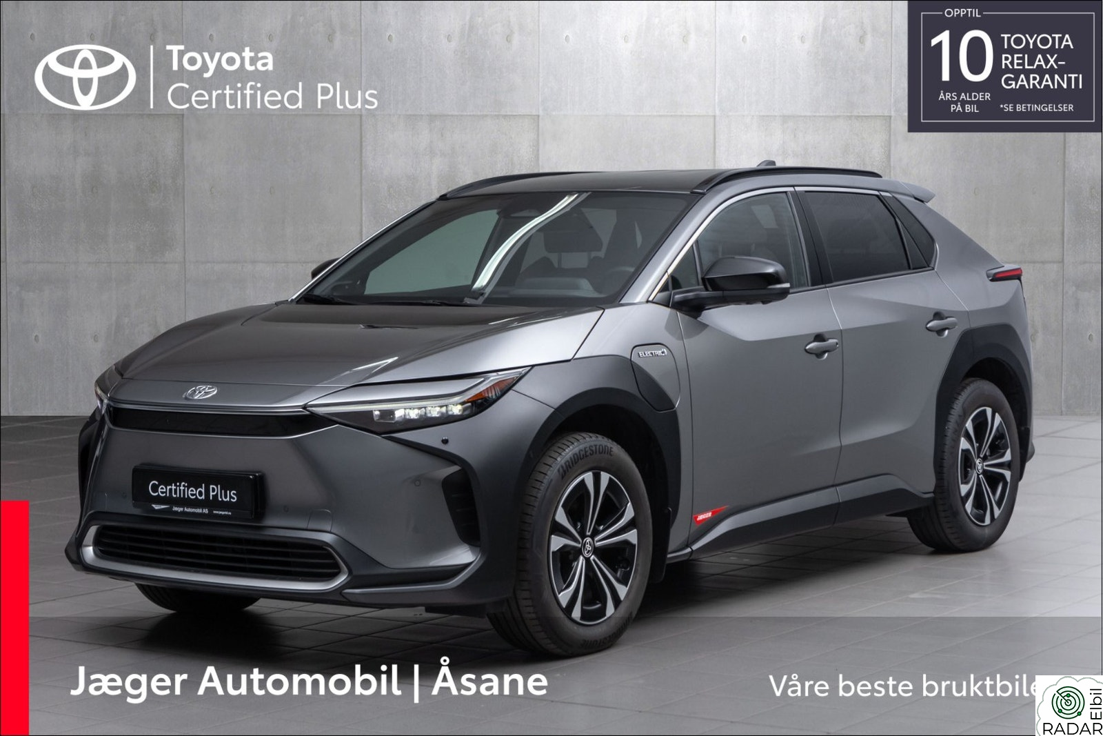 TOYOTA BZ4X AWD Executive  INNBYTTEKAMPANJE