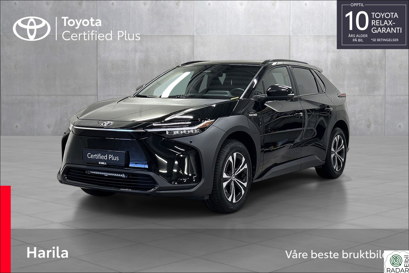 TOYOTA BZ4X 71.4 kWh AWD Active Tech Ledbar ekstralys