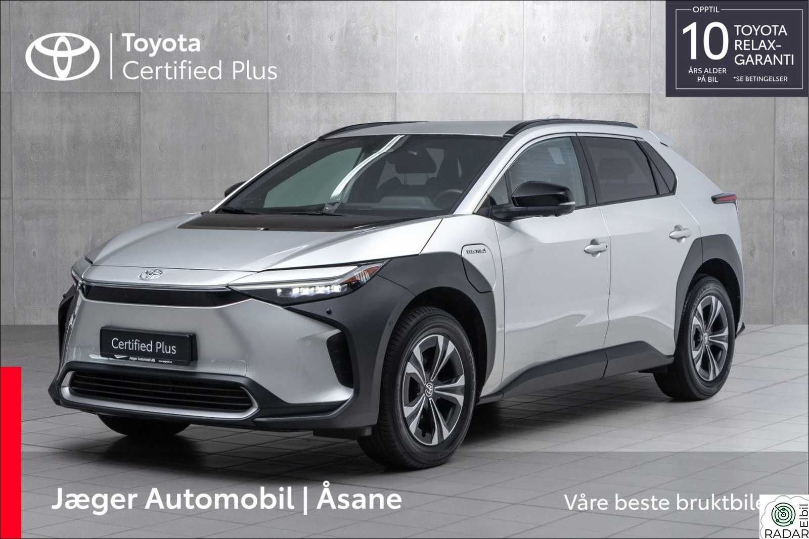 TOYOTA BZ4X AWD Executive  INNBYTTEKAMPANJE