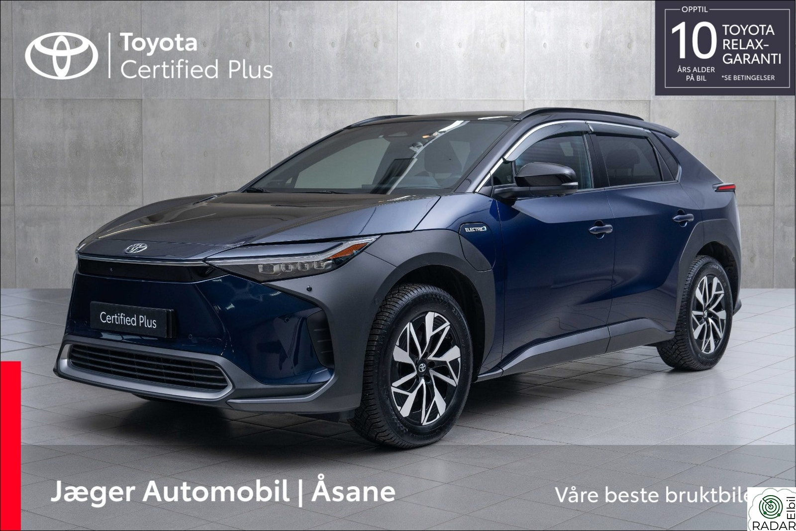 TOYOTA BZ4X AWD Executive Bitone INNBYTTEKAMPANJE