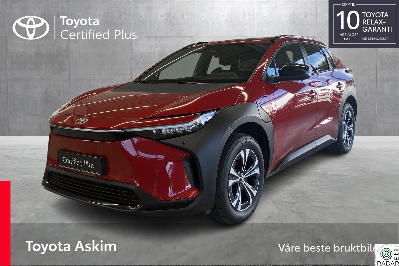 TOYOTA BZ4X 71.4 kWh, AWD - Active Tech, Hengerfeste